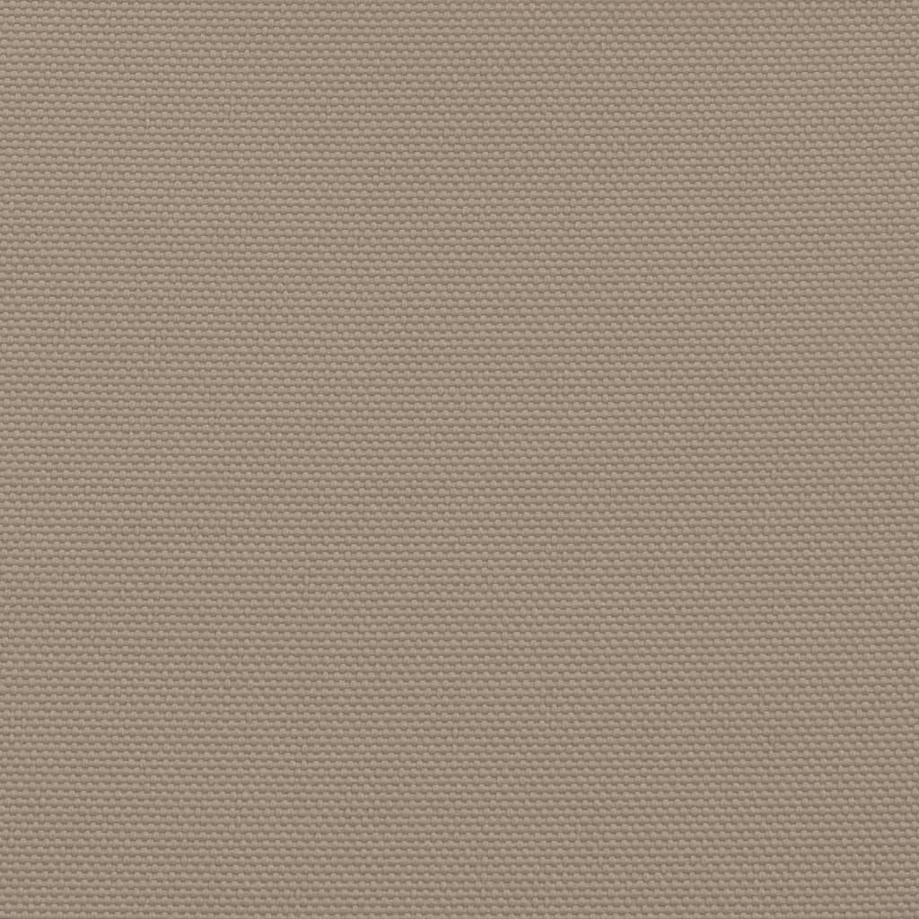 vidaXL Trójkątny żagiel ogrodowy, tkanina Oxford, 5x5x5 m, taupe