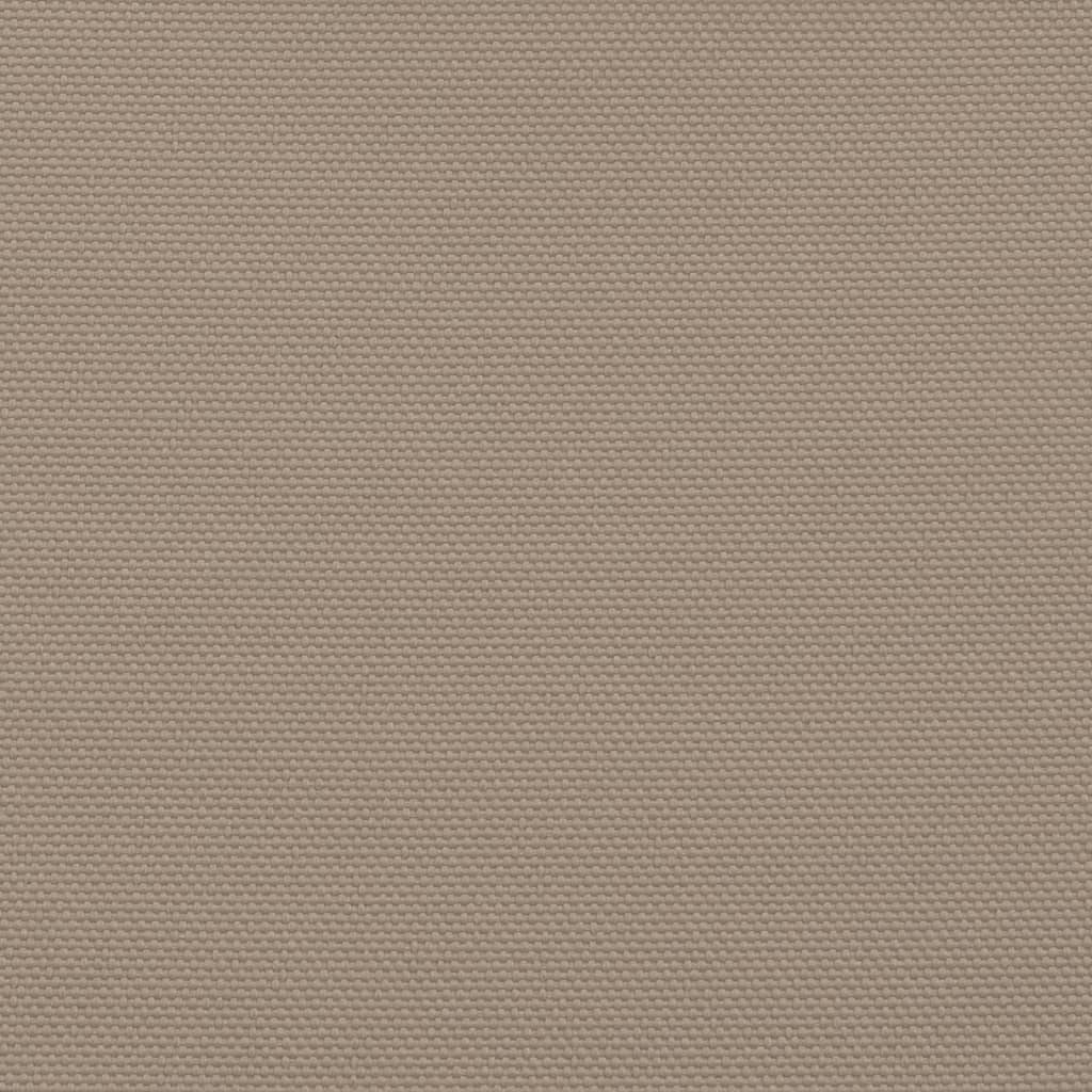 vidaXL Trójkątny żagiel ogrodowy, tkanina Oxford, 5x6x6 m, taupe