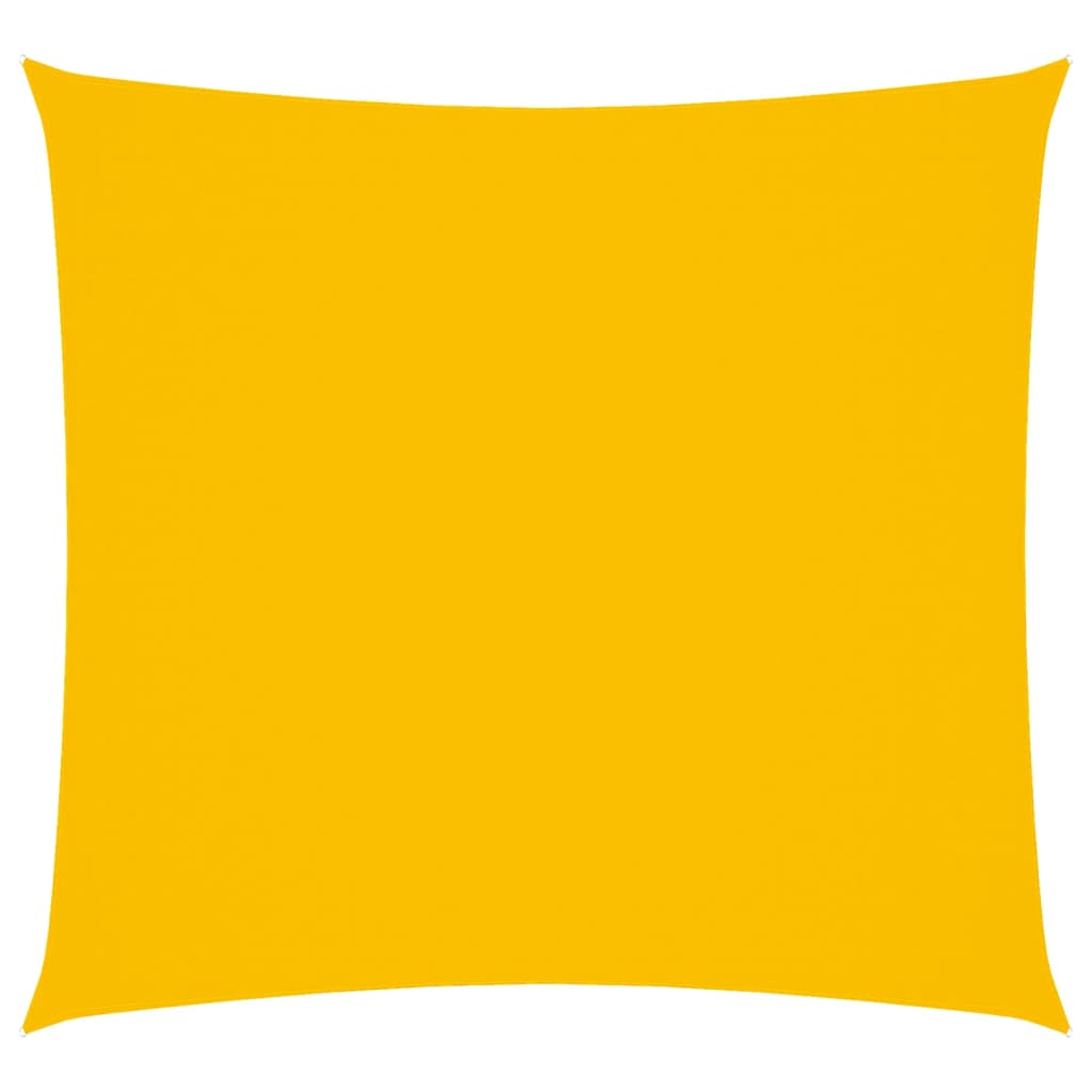vidaXL Kwadratowy żagiel ogrodowy, tkanina Oxford, 3,6x3,6 m, żółty