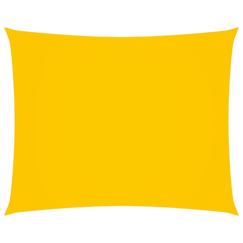 vidaXL Prostokątny żagiel ogrodowy, tkanina Oxford, 2,5x4,5 m, żółty