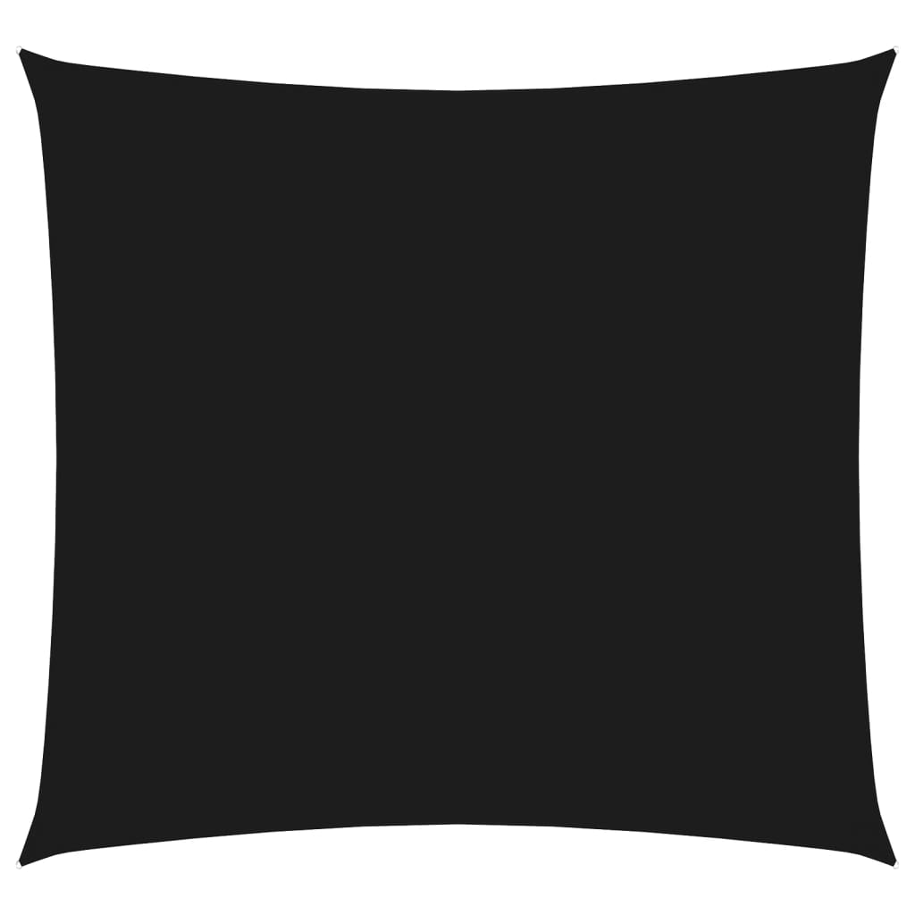 vidaXL Kwadratowy żagiel ogrodowy, tkanina Oxford, 3x3 m, czarny