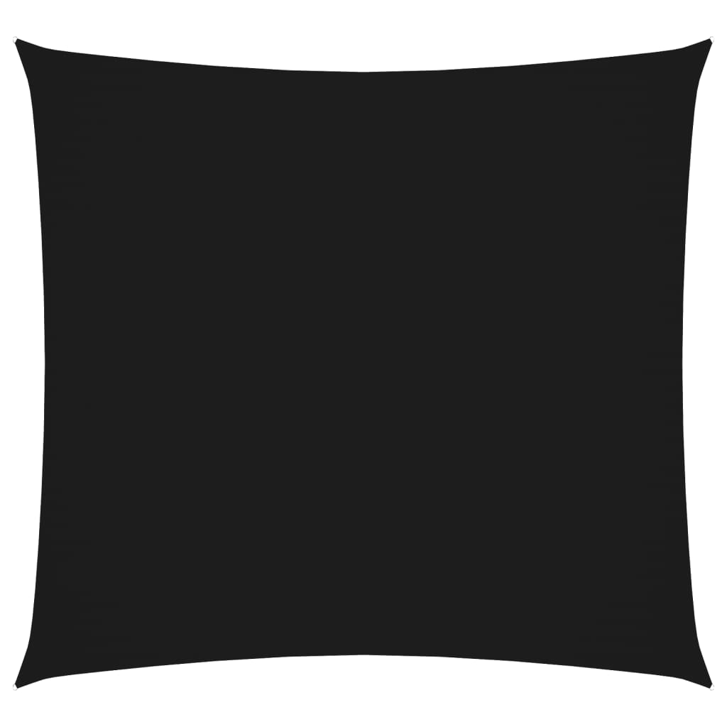 vidaXL Kwadratowy żagiel ogrodowy, tkanina Oxford, 3,6x3,6 m, czarny