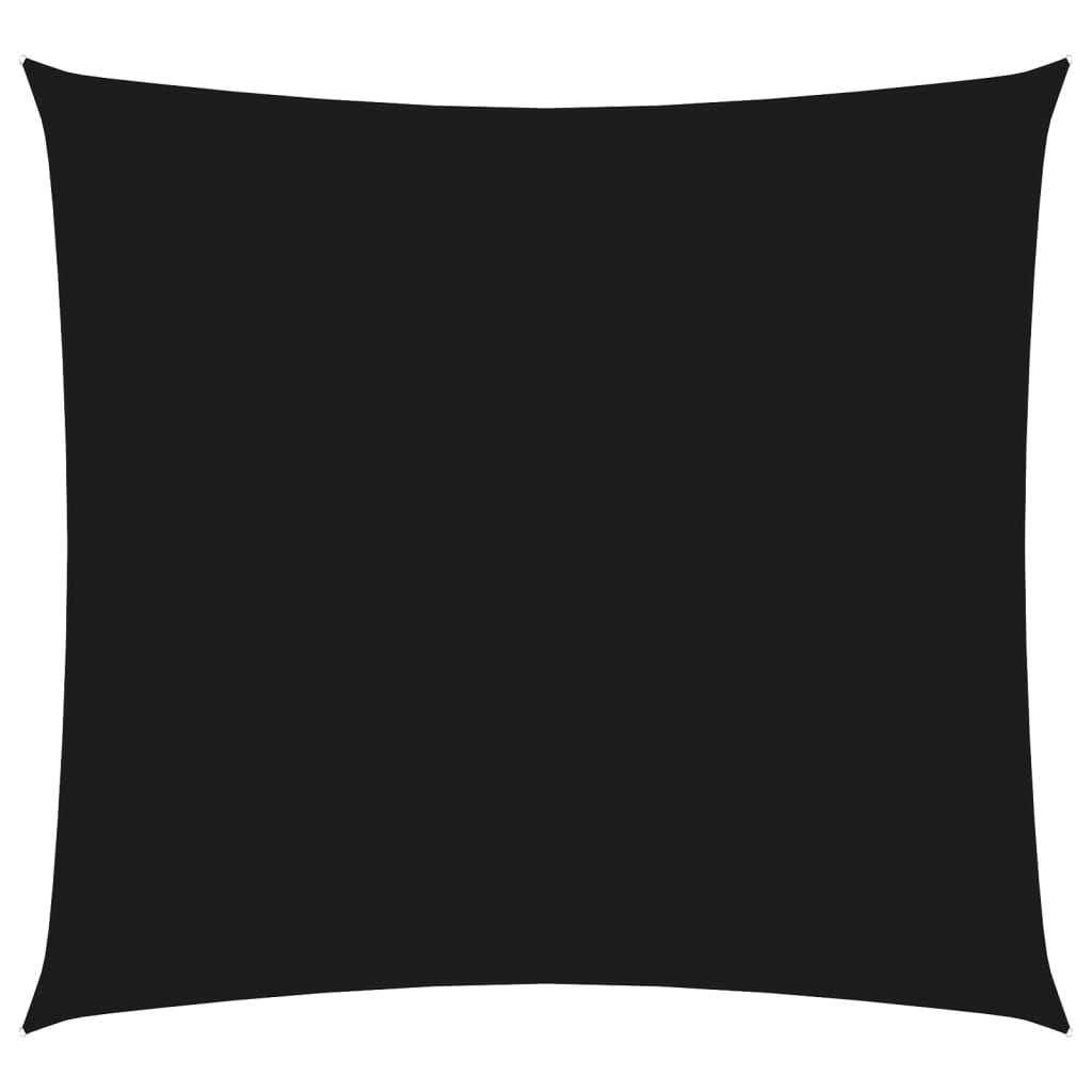 vidaXL Żagiel ogrodowy, tkanina Oxford, kwadratowy, 6x6 m, czarny