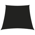vidaXL Żagiel ogrodowy, tkanina Oxford, trapezowy, 2/4x3 m, czarny