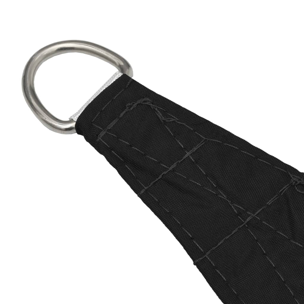 vidaXL Żagiel ogrodowy, tkanina Oxford, trapezowy, 2/4x3 m, czarny