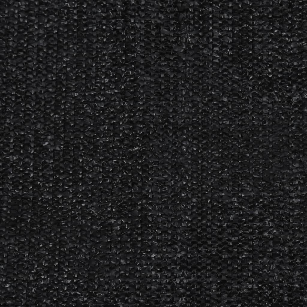 vidaXL Roleta zewnętrzna, 65(szer.)x230(wys.) cm, czarna, HDPE