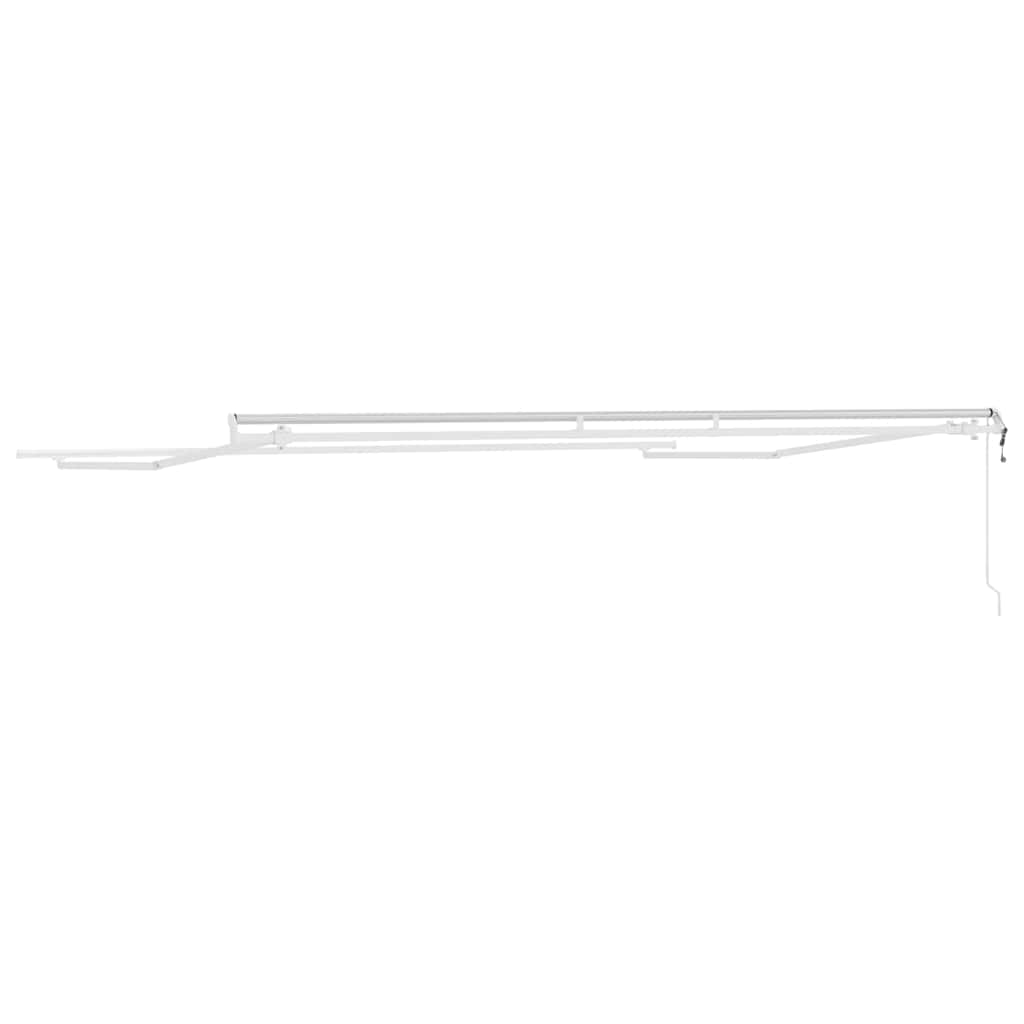vidaXL Rama markizy Biały 450 × 300 cm Aluminium