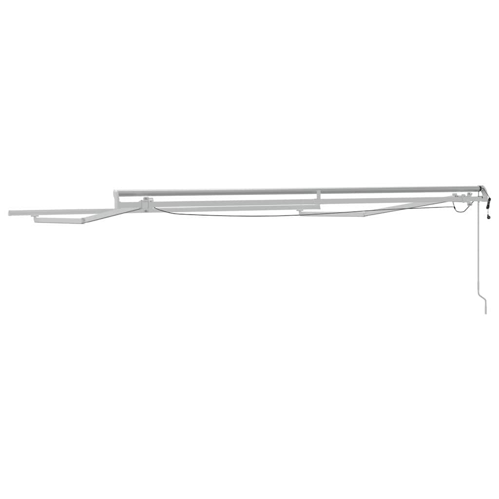 vidaXL Rama markizy Biały 3 x 2,5 m Aluminium