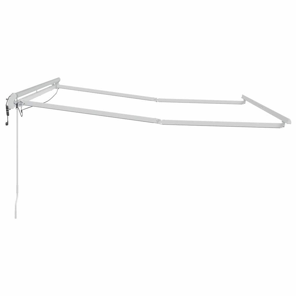 vidaXL Rama markizy Biały 3 x 2,5 m Aluminium