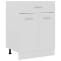vidaXL Szafka z szufladą, "Lyon", biała, 60x46x81,5 cm
