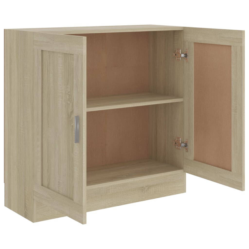 vidaXL Szafka, dąb sonoma, 82,5x30,5x80 cm, materiał drewnopochodny