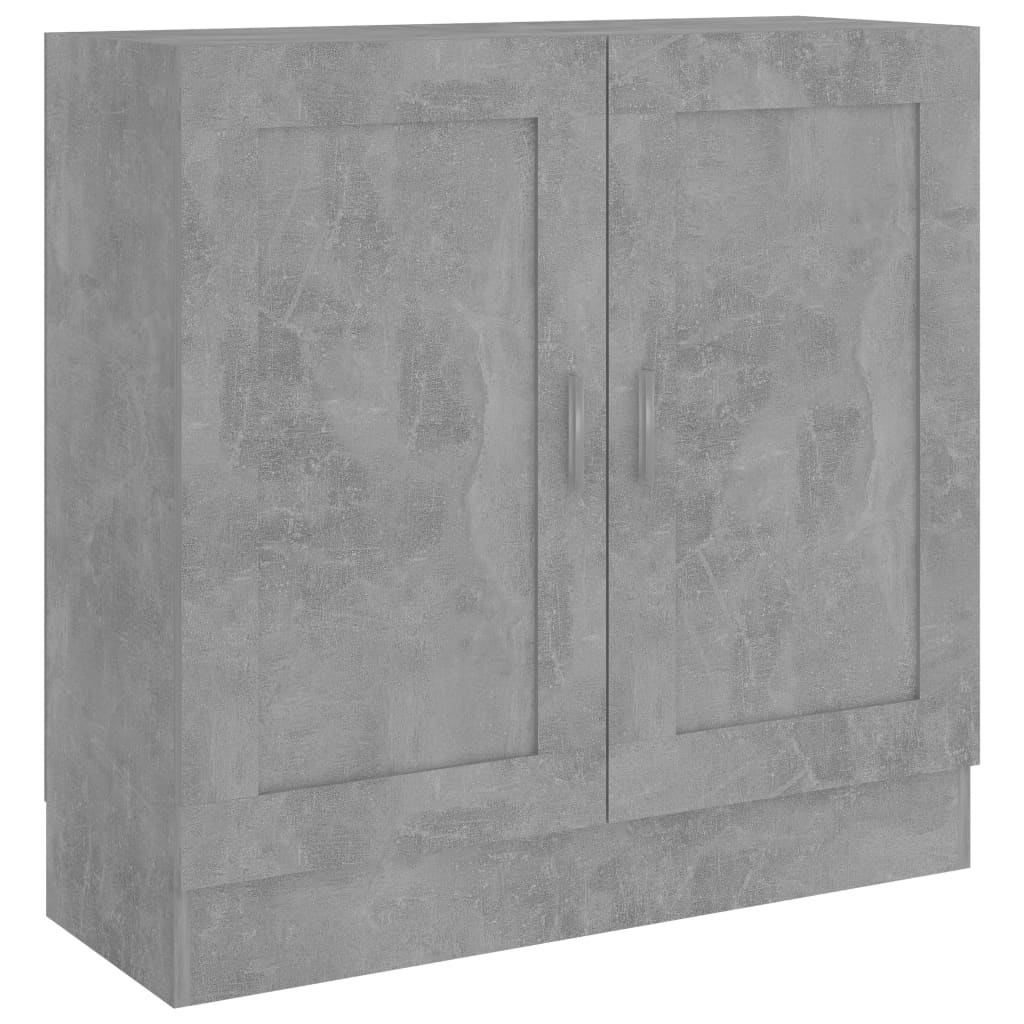 vidaXL Szafka, szarość betonu 82,5x30,5x80 cm, materiał drewnopochodny
