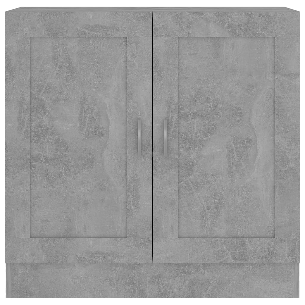 vidaXL Szafka, szarość betonu 82,5x30,5x80 cm, materiał drewnopochodny