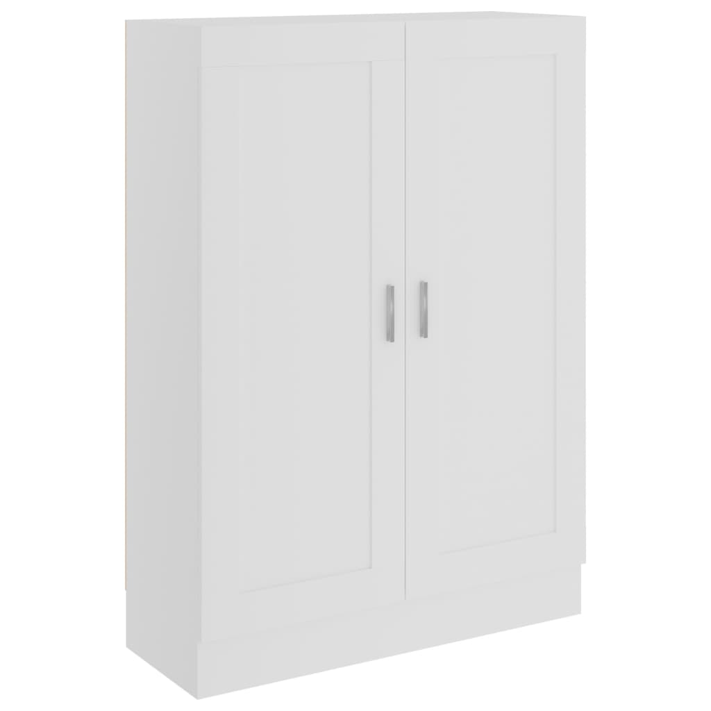 vidaXL Szafka, biała, 82,5x30,5x115 cm, materiał drewnopochodny
