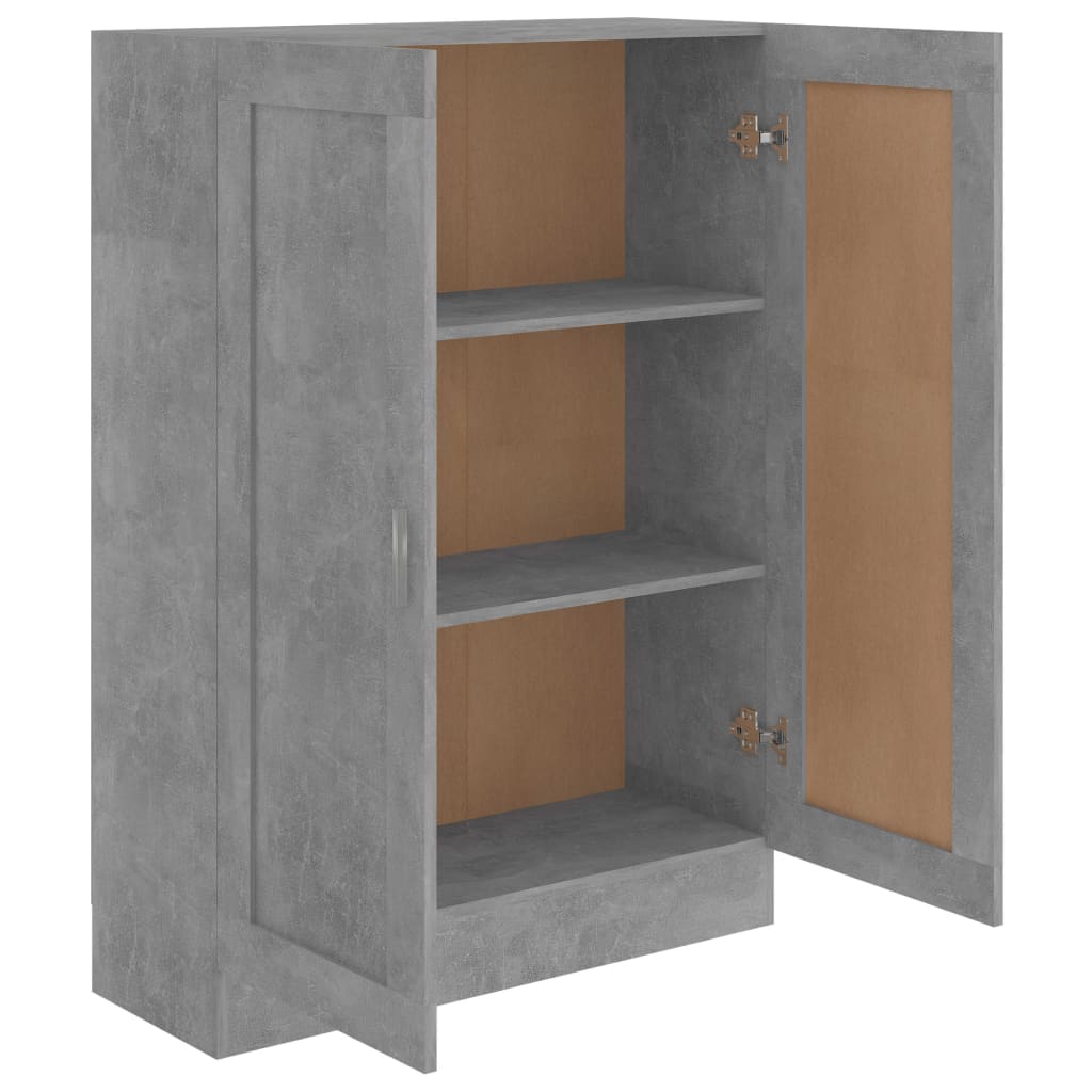 vidaXL Szafka, szarość betonu, 82,5x30,5x115 cm