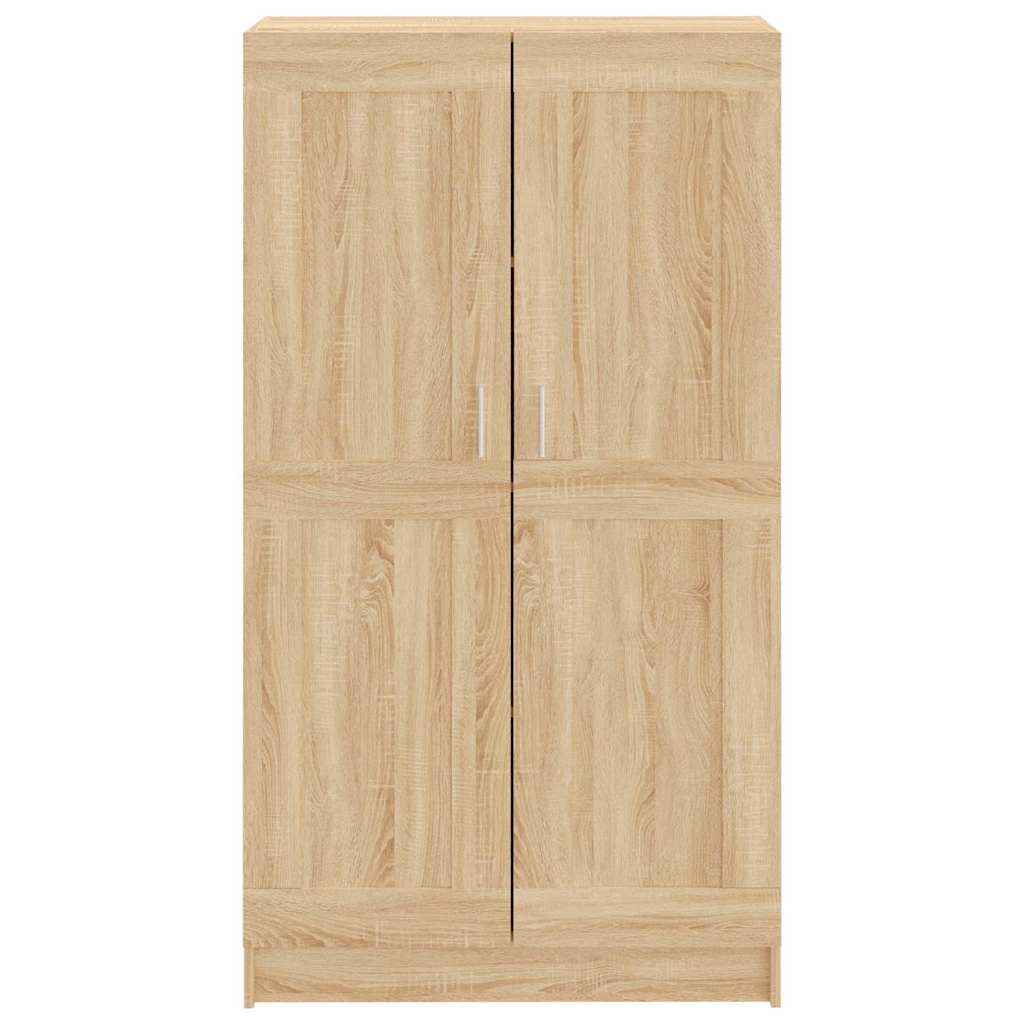 vidaXL Szafka, dąb sonoma, 82,5x30,5x150 cm, materiał drewnopochodny