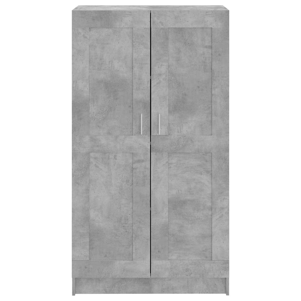vidaXL Szafka, szarość betonu 82,5x30,5x150 cm materiał drewnopochodny