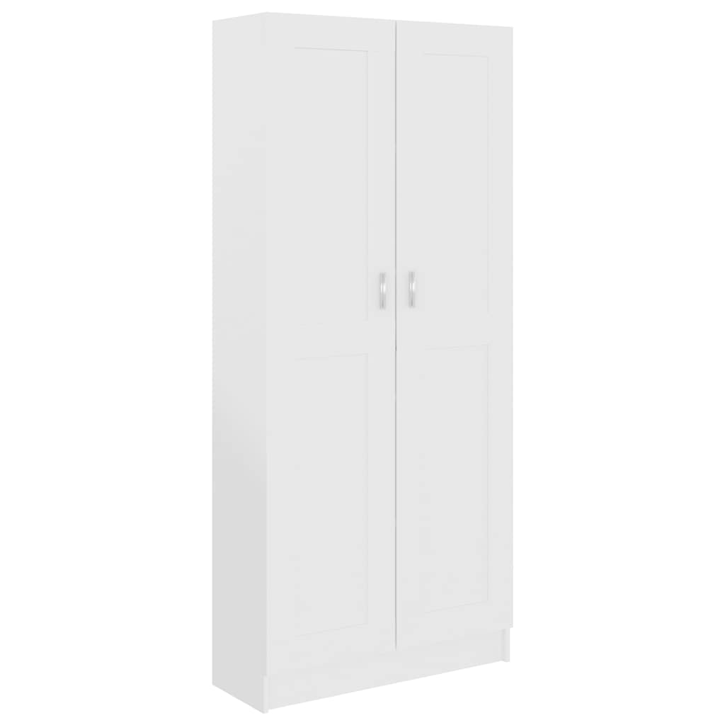 vidaXL Szafa, biała, 82,5x30,5x185,5 cm, materiał drewnopochodny