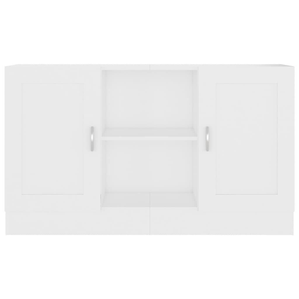 vidaXL Szafka, biała, 80x40x75 cm, materiał drewnopochodny