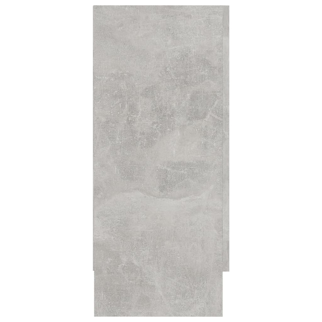 vidaXL Szafka, szarość betonu, 120x30,5x70 cm, materiał drewnopochodny