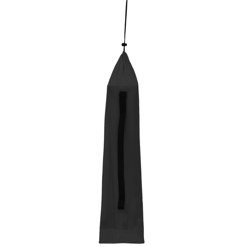 vidaXL Łóżko polowe, 180x60x19 cm, tkanina Oxford i stal, czarne