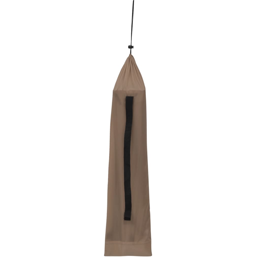 vidaXL Łóżka polowe, 2 szt., 180x60x19 cm, tkanina i stal, kolor taupe