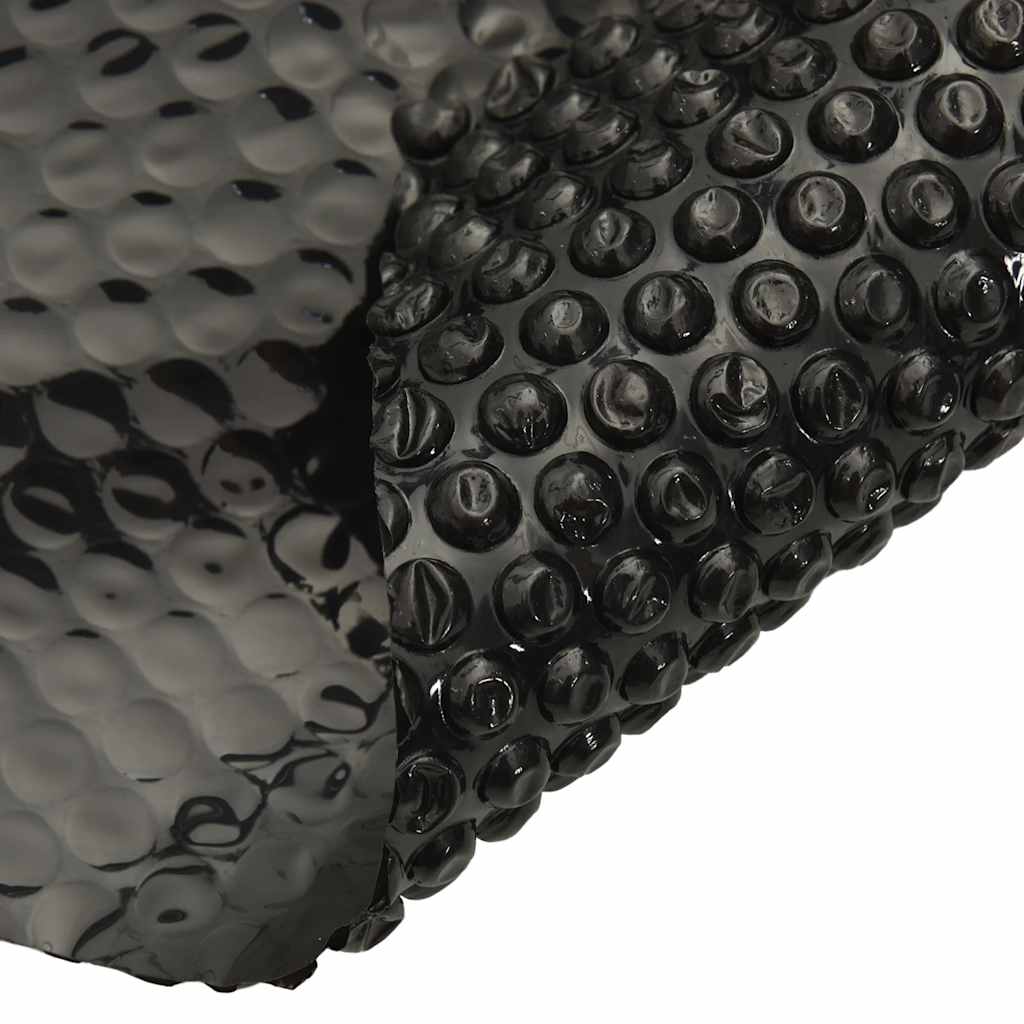 vidaXL Prostokątna pokrywa na basen, 600 x 400 cm, PE, czarna