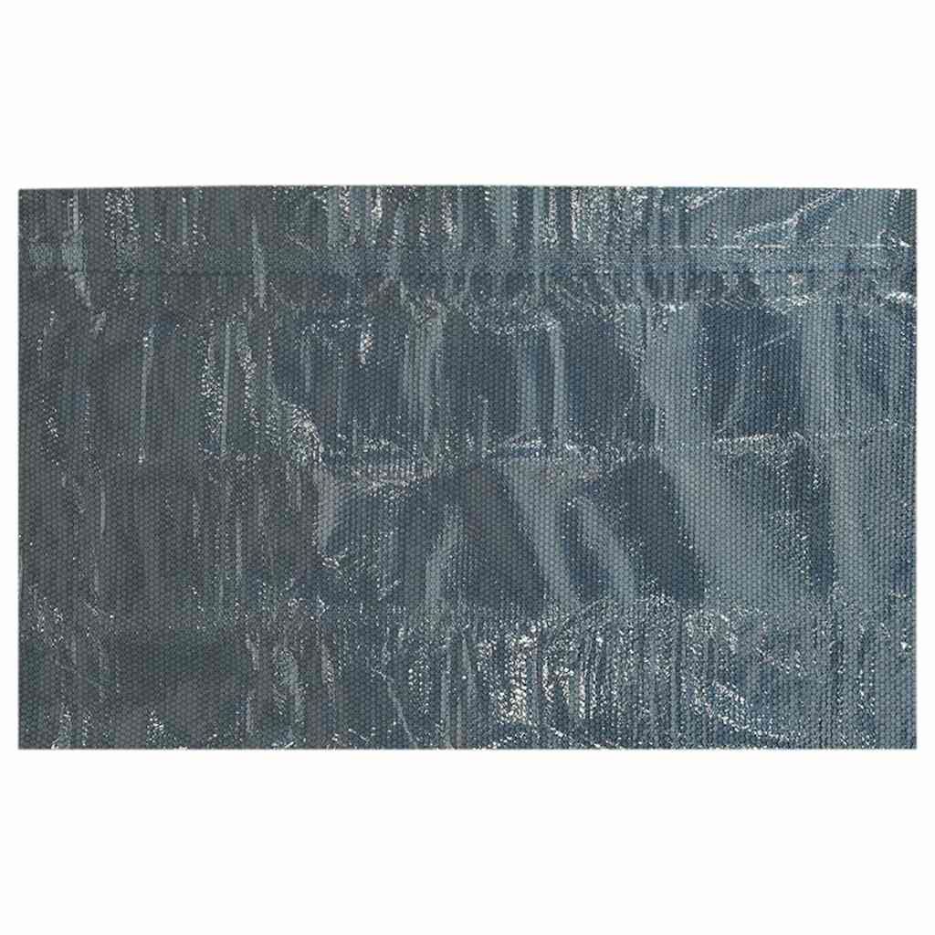 vidaXL Pływająca folia solarna z PE, 300x200 cm, czarno-niebieska
