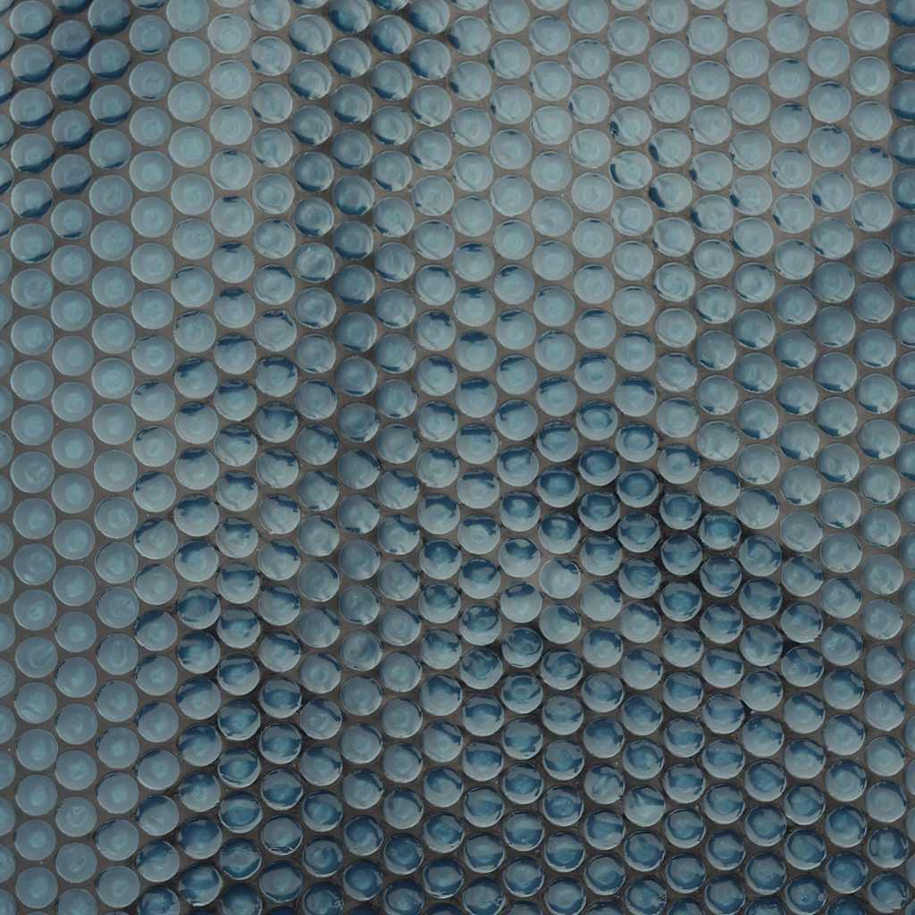 vidaXL Pływająca folia solarna z PE, 450x220 cm, czarno-niebieska