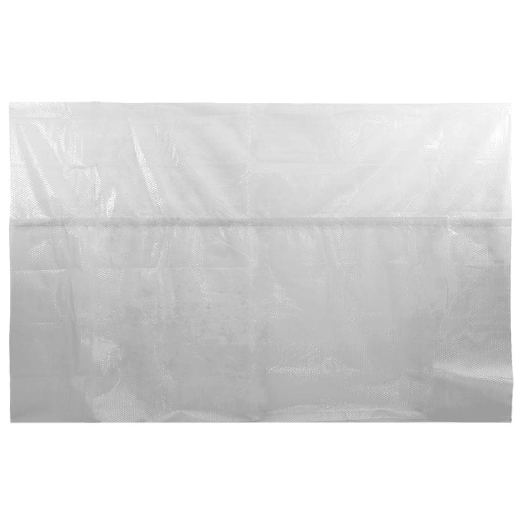 vidaXL Pływająca folia solarna z PE, 260x160 cm, szara