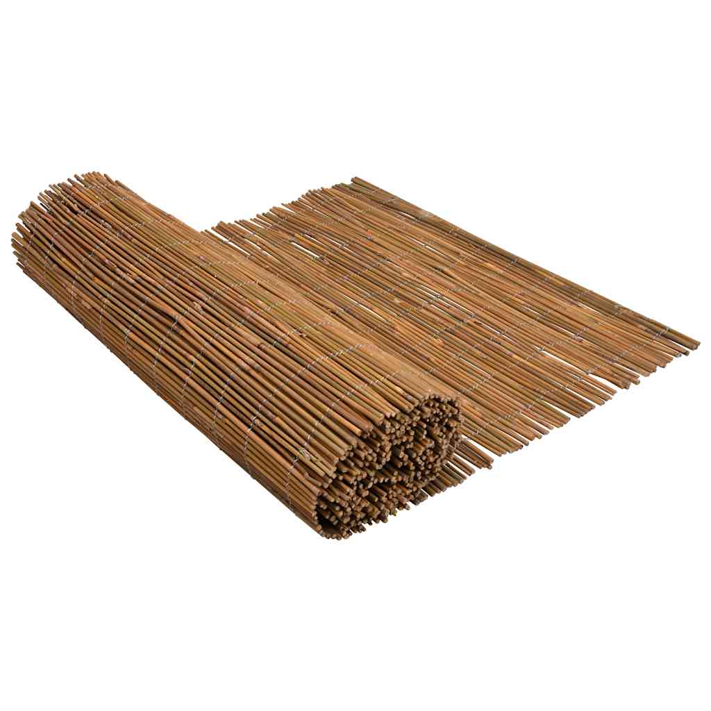vidaXL Mata ogrodzeniowa z bambusa, 500x100 cm