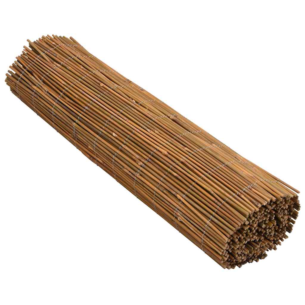 vidaXL Mata ogrodzeniowa z bambusa, 500x100 cm