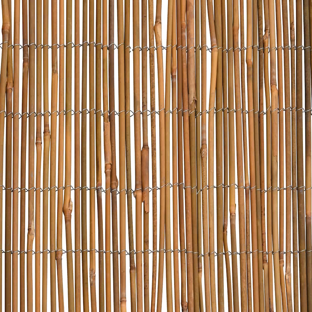 vidaXL Mata ogrodzeniowa z bambusa, 500x100 cm