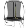 vidaXL Trampolina z akcesoriami, okrągła, 183x52 cm, 80 kg