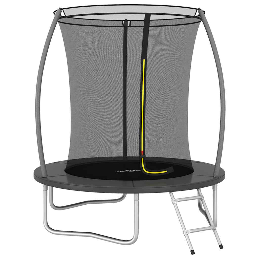 vidaXL Trampolina z akcesoriami, okrągła, 183x52 cm, 80 kg