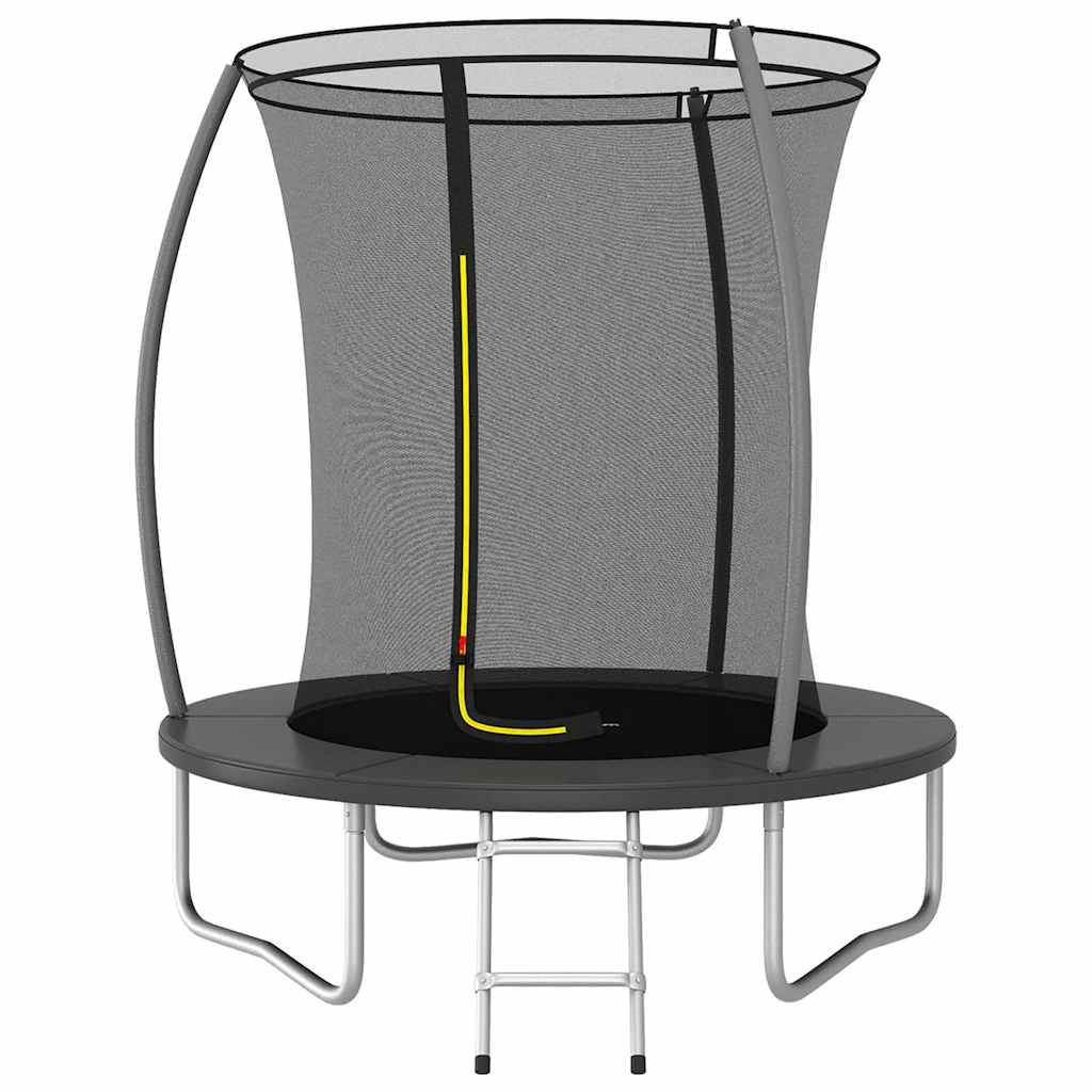 vidaXL Trampolina z akcesoriami, okrągła, 183x52 cm, 80 kg