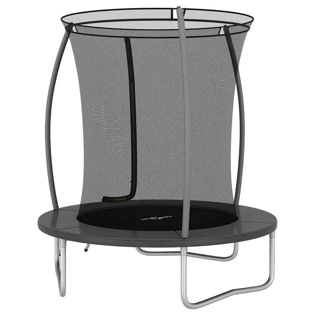 vidaXL Trampolina z akcesoriami, okrągła, 183x52 cm, 80 kg