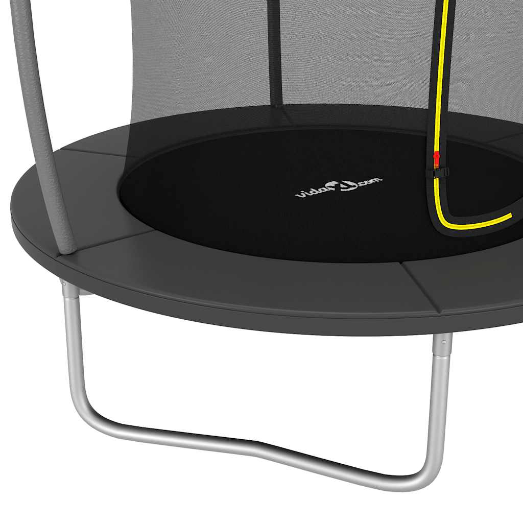 vidaXL Trampolina z akcesoriami, okrągła, 183x52 cm, 80 kg