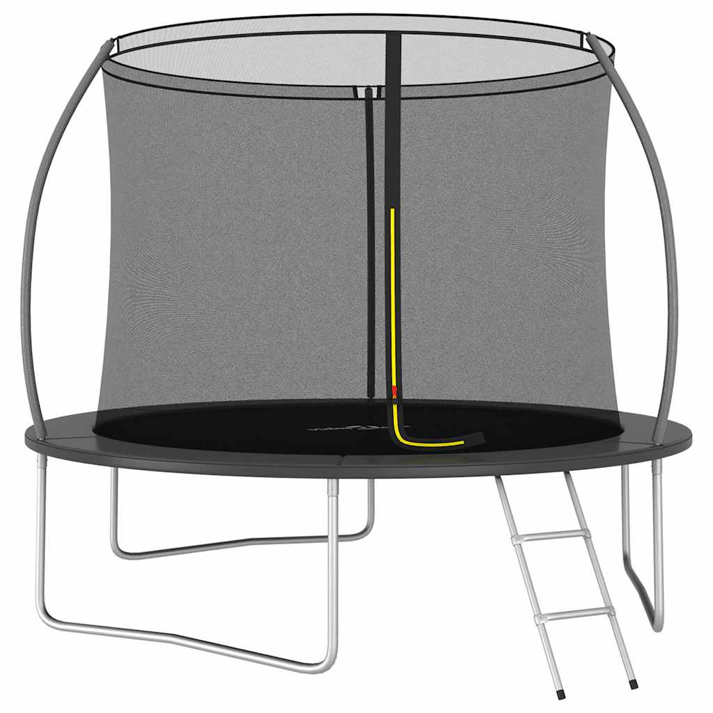 vidaXL Trampolina z akcesoriami, okrągła, 305x76 cm, 150 kg