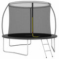 vidaXL Trampolina z akcesoriami, okrągła, 305x76 cm, 150 kg