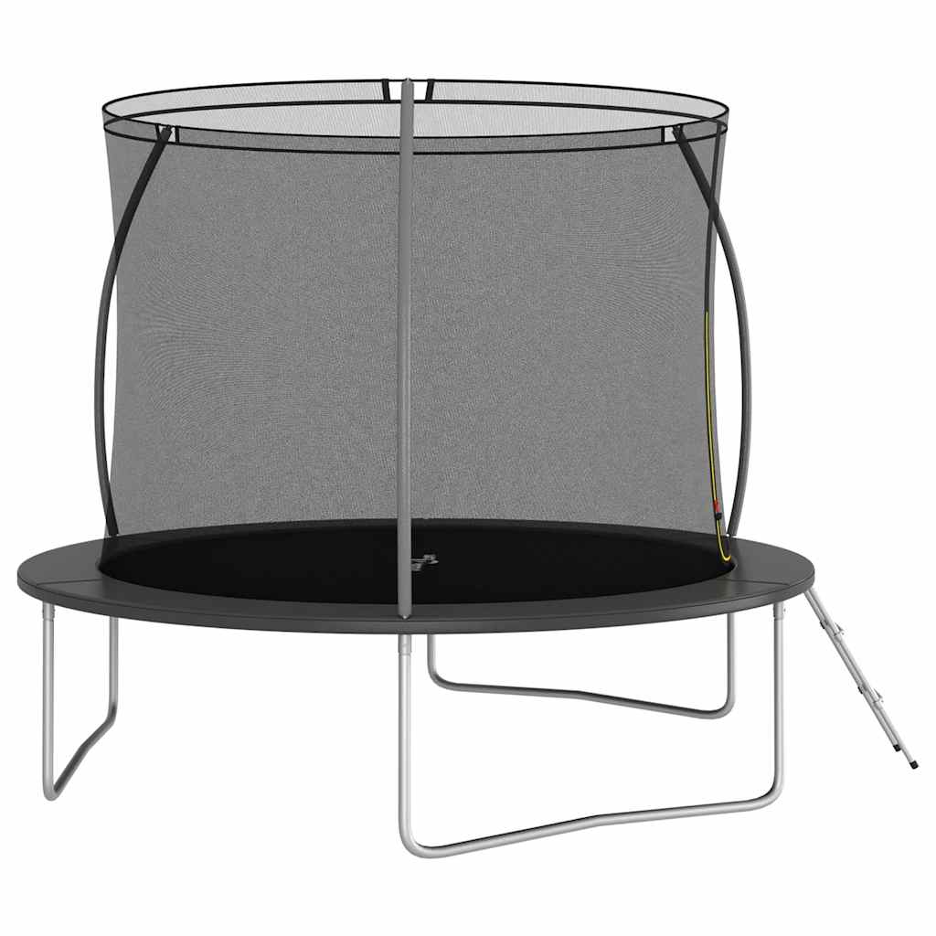 vidaXL Trampolina z akcesoriami, okrągła, 305x76 cm, 150 kg