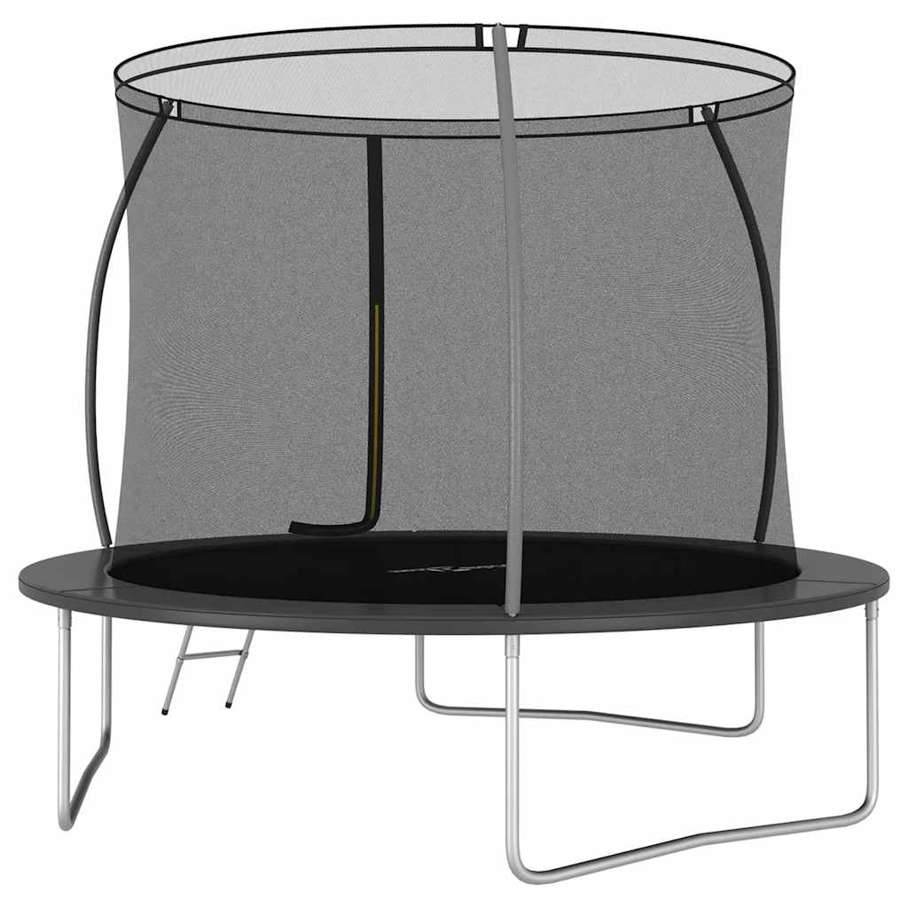 vidaXL Trampolina z akcesoriami, okrągła, 305x76 cm, 150 kg