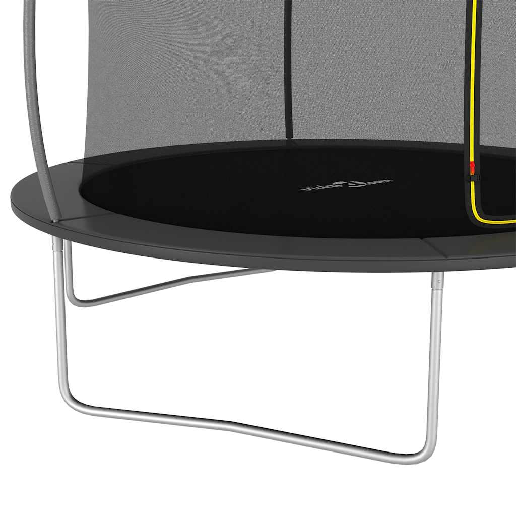 vidaXL Trampolina z akcesoriami, okrągła, 305x76 cm, 150 kg