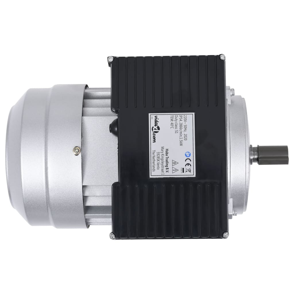 vidaXL Silnik elektryczny, 1-fazowy, aluminium, 1,5kW/2HP, 2P, 2800rpm