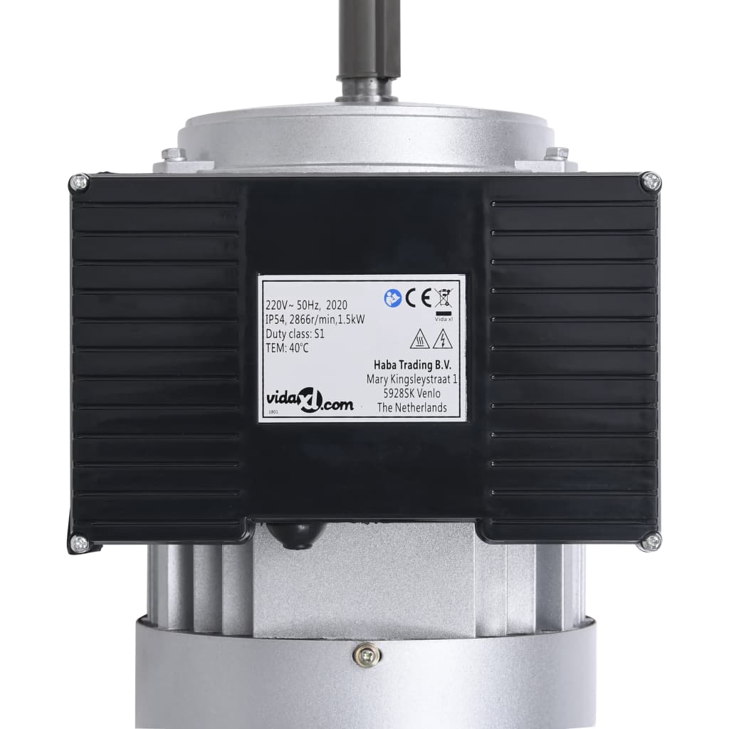 vidaXL Silnik elektryczny, 1-fazowy, aluminium, 1,5kW/2HP, 2P, 2800rpm