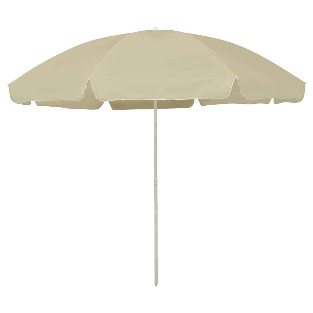 vidaXL Parasol plażowy, piaskowy żółty, 300 cm