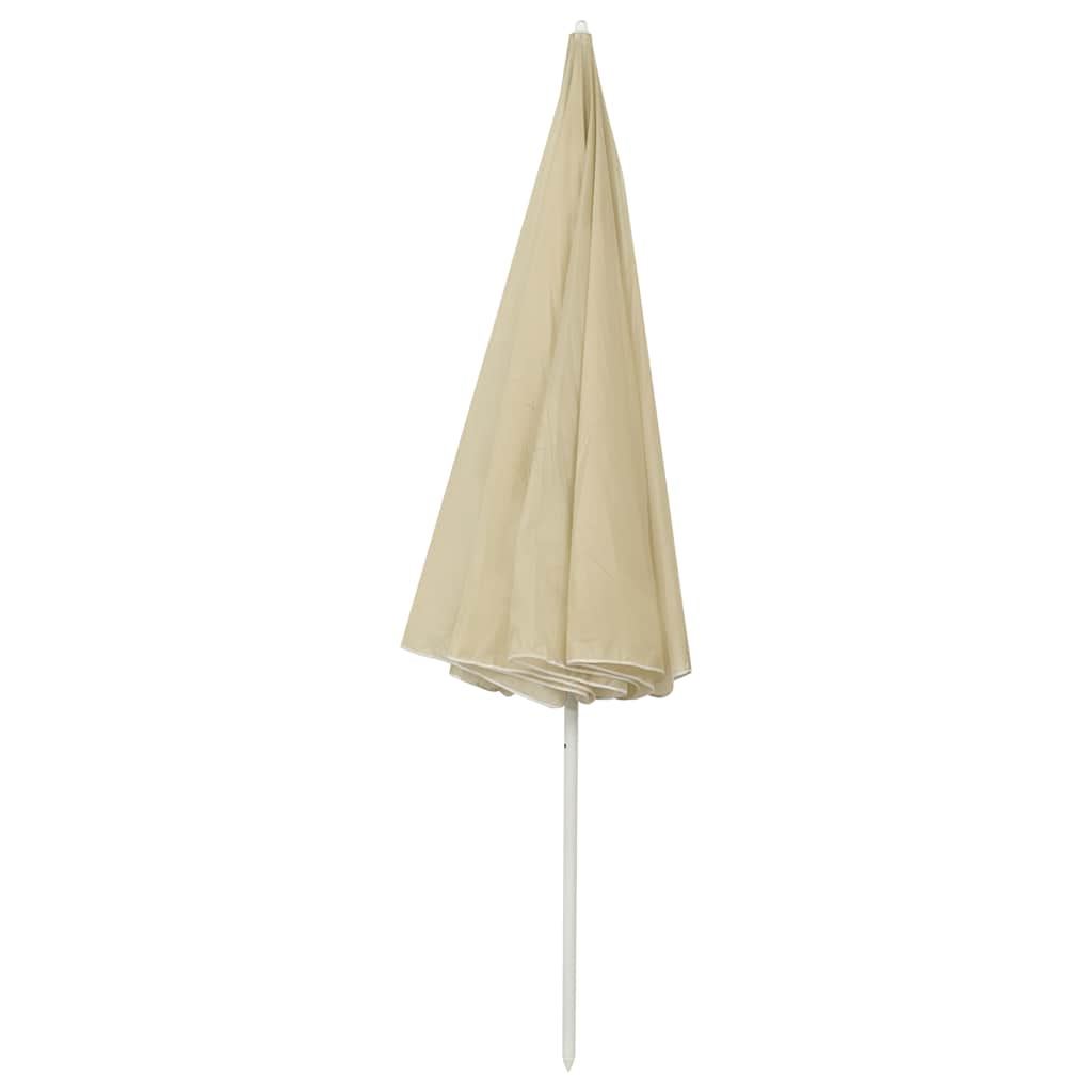 vidaXL Parasol plażowy, piaskowy żółty, 300 cm
