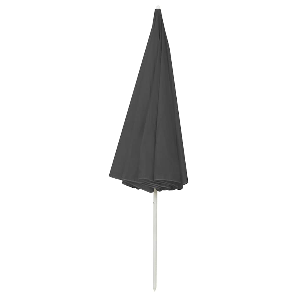 vidaXL Parasol plażowy, antracytowy, 300 cm