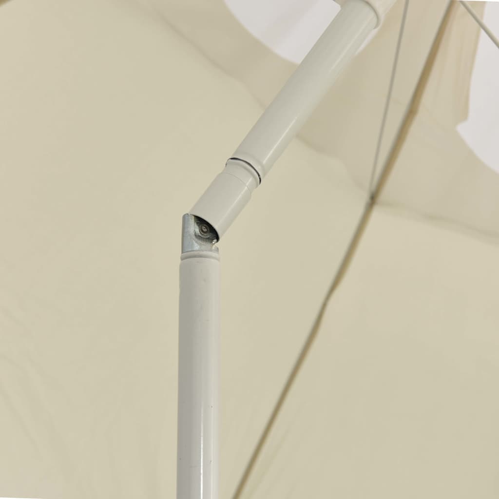 vidaXL Parasol plażowy, piaskowy żółty, 300 cm