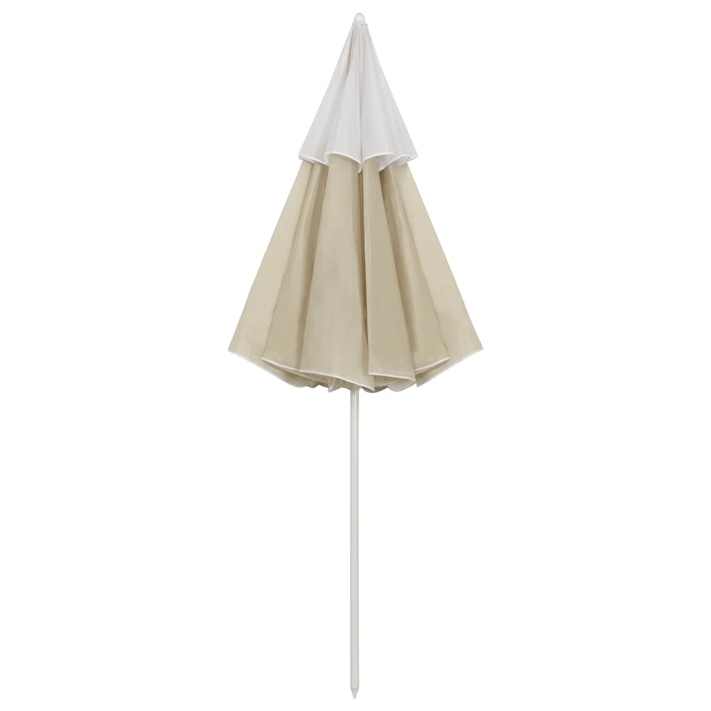 vidaXL Parasol plażowy, piaskowy żółty, 300 cm